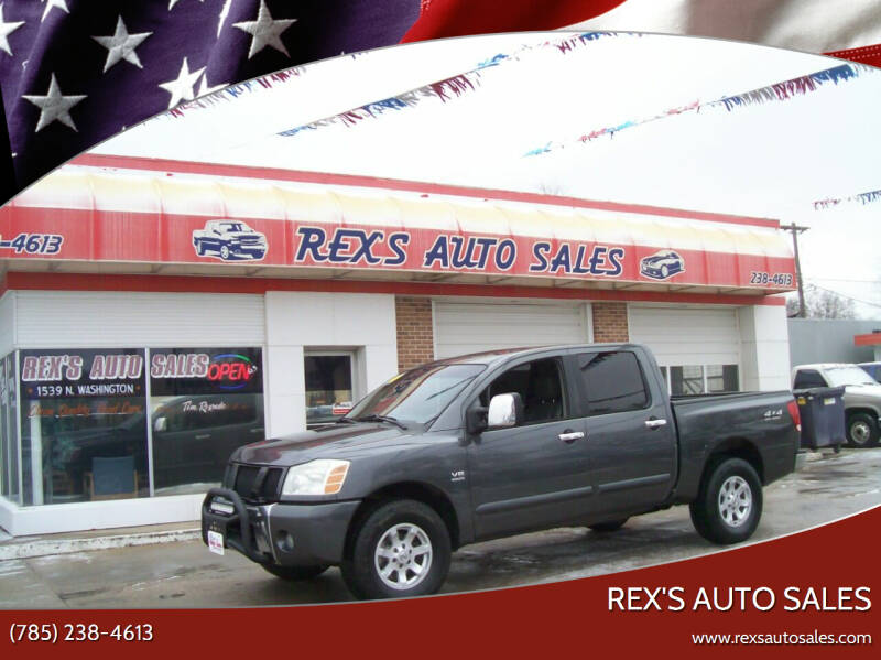 2004 Nissan Titan for sale at Rex's Auto Sales in Junction City KS