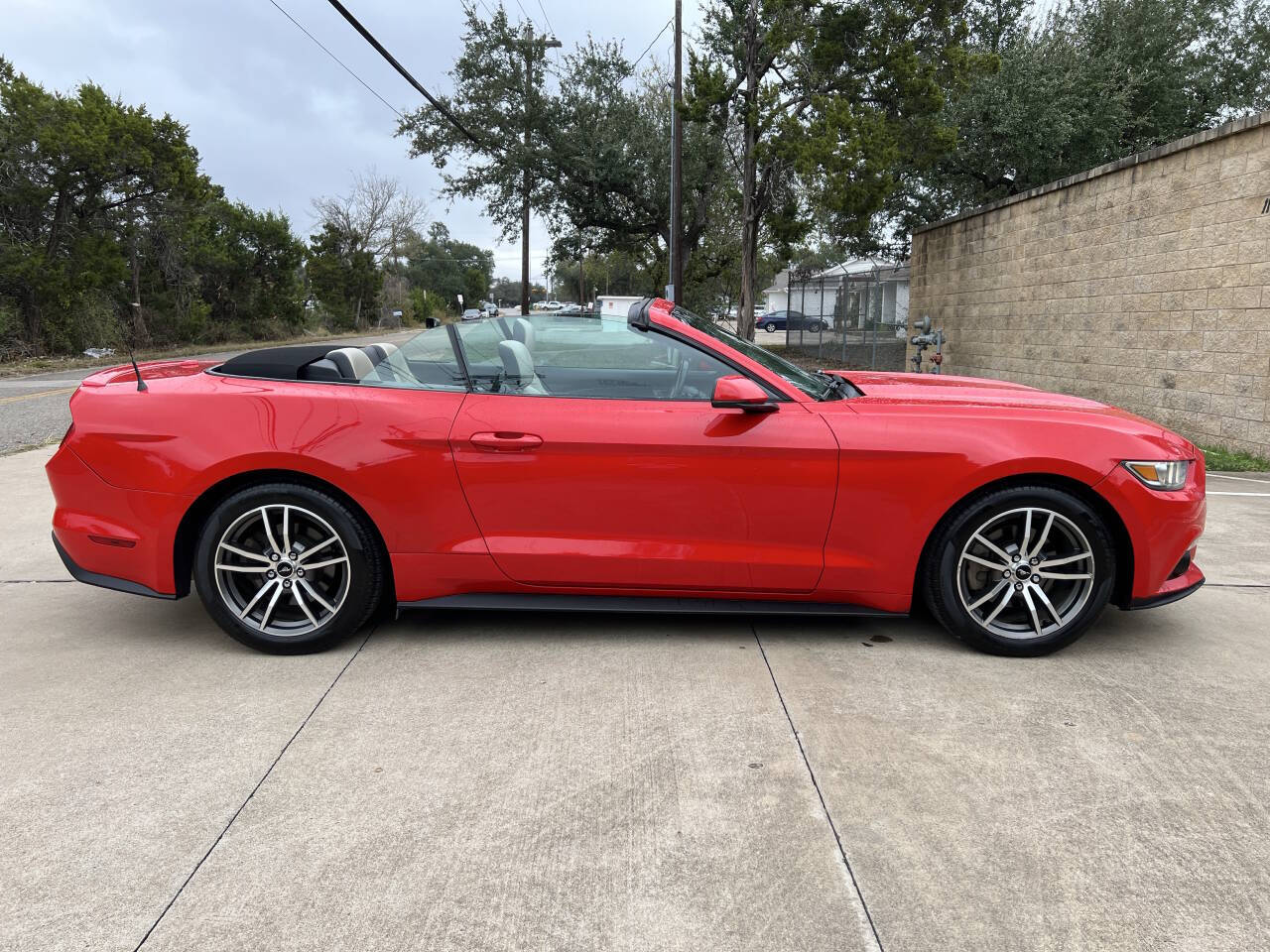 Used Car 2016 Ford Mustang  Ecoboost Premium 2dr Convertible For Sale Under $15,000 In Austin, Texas