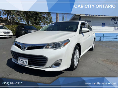 2013 Toyota Avalon for sale at Car City Ontario in Ontario CA