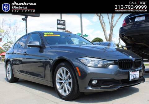 2016 BMW 3 Series for sale at Hawthorne Motors Pre-Owned in Lawndale CA