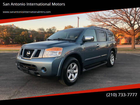 2012 Nissan Armada for sale at San Antonio International Motors in San Antonio TX
