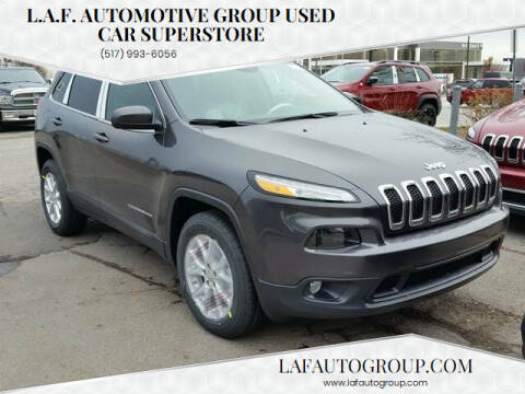 2016 Jeep Cherokee for sale at L.A.F. Automotive Group Used Car Superstore in Lansing MI