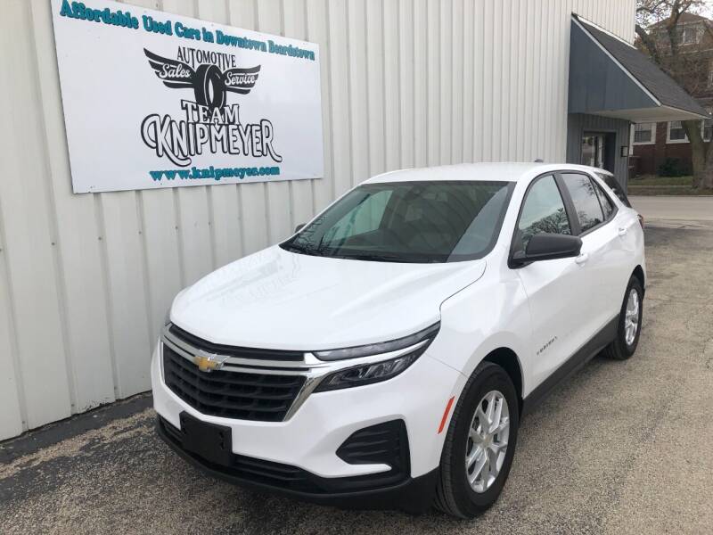 2022 Chevrolet Equinox for sale at Team Knipmeyer in Beardstown IL