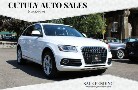 2013 Audi Q5 for sale at Cutuly Auto Sales in Pittsburgh PA