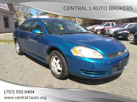 2010 Chevrolet Impala for sale at Central 1 Auto Brokers in Virginia Beach VA