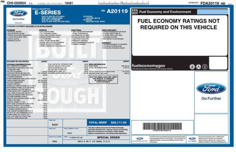 2015 Ford E-Series E-450 SD