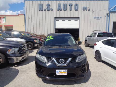 2015 Nissan Rogue for sale at N.S. Auto Sales Inc. in Houston TX