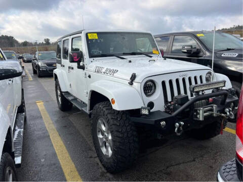 2015 Jeep Wrangler Unlimited for sale at Areas Best Auto in Salem NH