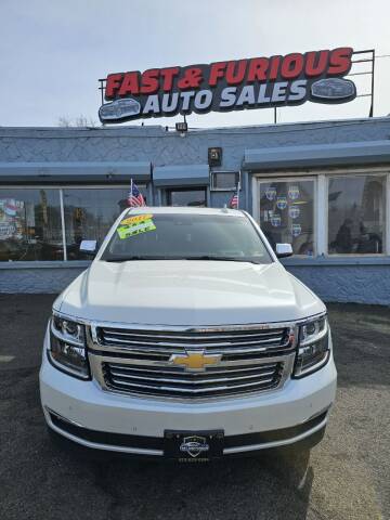 2017 Chevrolet Tahoe for sale at FAST AND FURIOUS AUTO SALES in Newark NJ