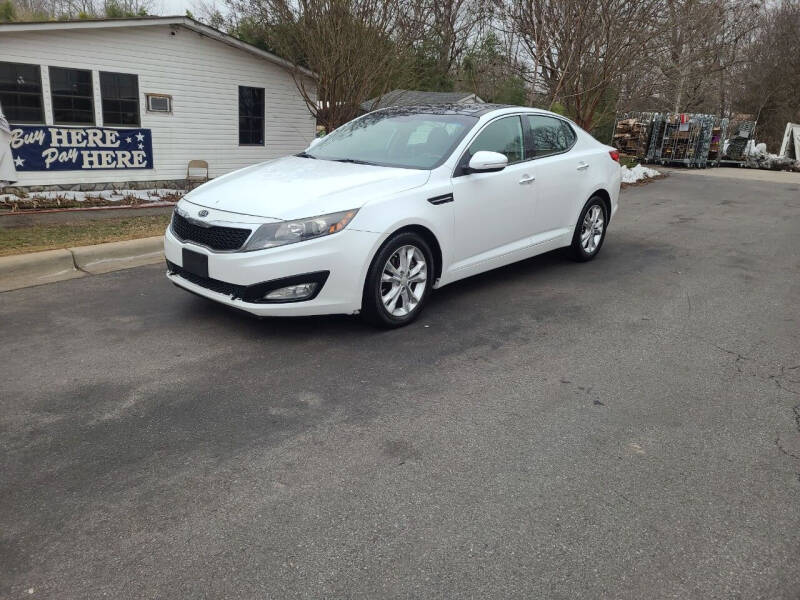 2012 Kia Optima for sale at TR MOTORS in Gastonia NC