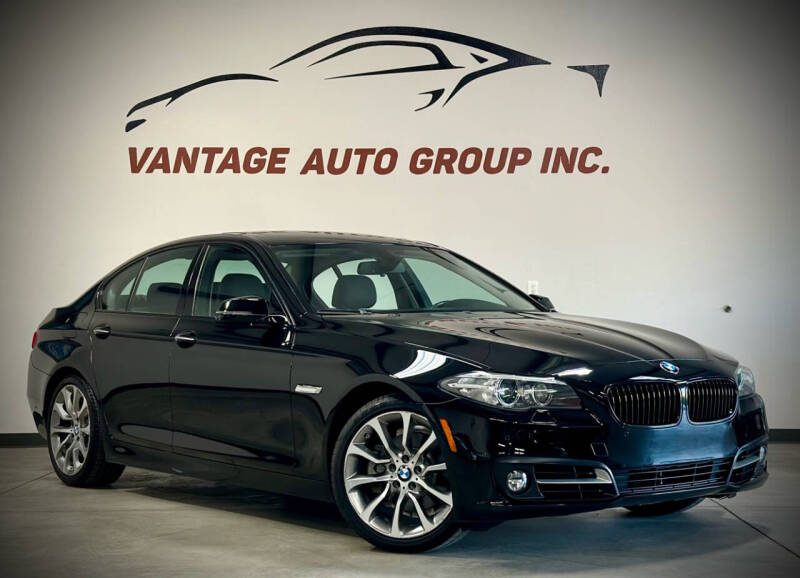 2016 BMW 5 Series for sale at Vantage Auto Group Inc in Fresno CA