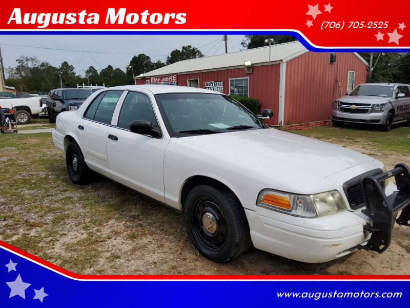 2010 Ford Crown Victoria for sale at Augusta Motors in Augusta GA