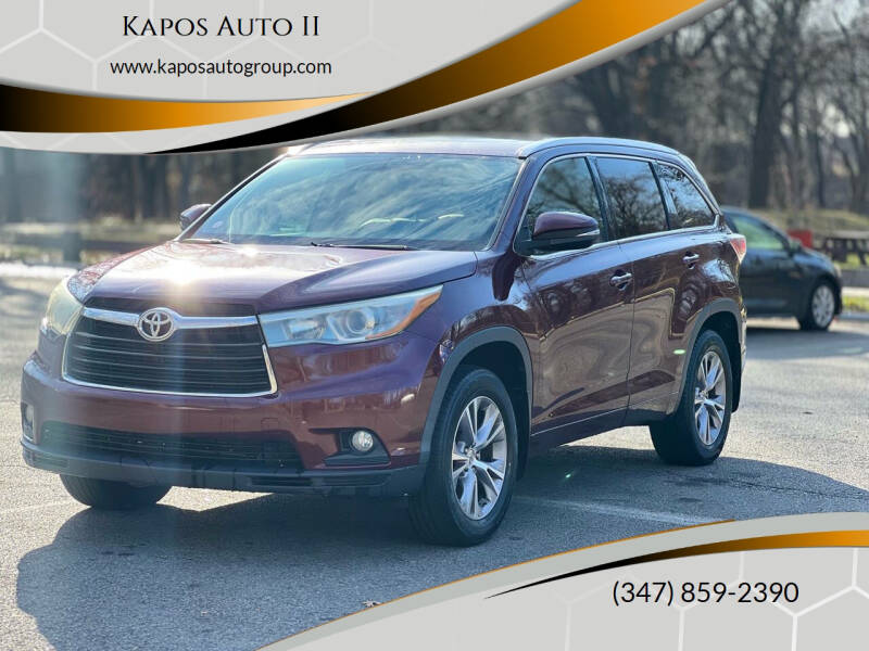 2015 Toyota Highlander XLE photo 1