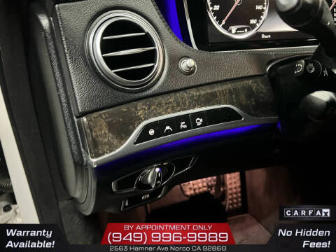 2017 Mercedes-Benz S-Class S 550