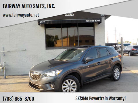 2013 Mazda CX-5 for sale at FAIRWAY AUTO SALES, INC. in Melrose Park IL