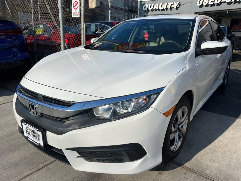 2016 Honda Civic for sale at DEALS ON WHEELS in Newark NJ