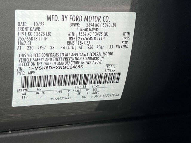 2022 Ford Explorer XLT