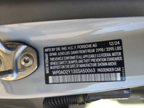 2025 Porsche Taycan GTS