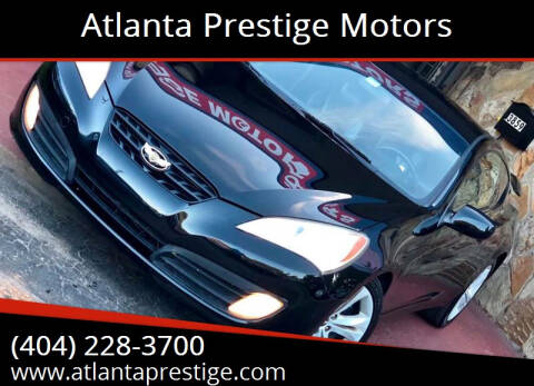 2010 Hyundai Genesis Coupe for sale at Atlanta Prestige Motors in Decatur GA