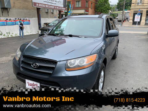 2008 Hyundai Santa Fe for sale at Vanbro Motors Inc in Staten Island NY