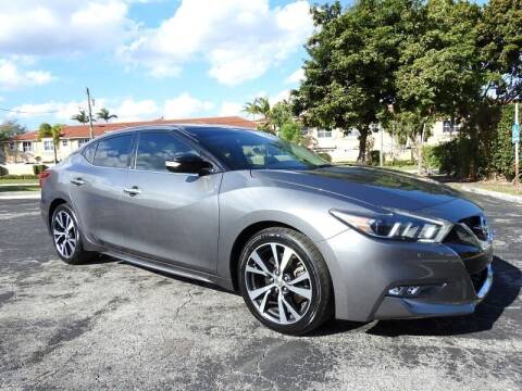 2017 Nissan Maxima for sale at SUPER DEAL MOTORS 441 in Hollywood FL