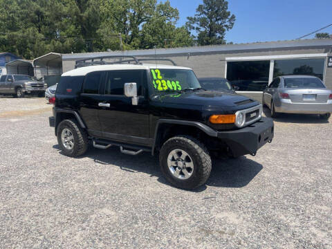 2012 Toyota FJ Cruiser for sale at Barrett Auto Sales in North Augusta SC