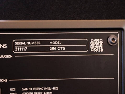 2024 Ferrari 296 GTS