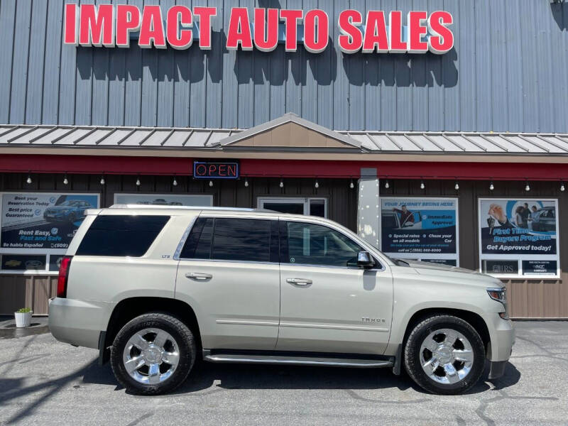 2015 Chevrolet Tahoe for sale at Impact Auto Sales in Wenatchee WA