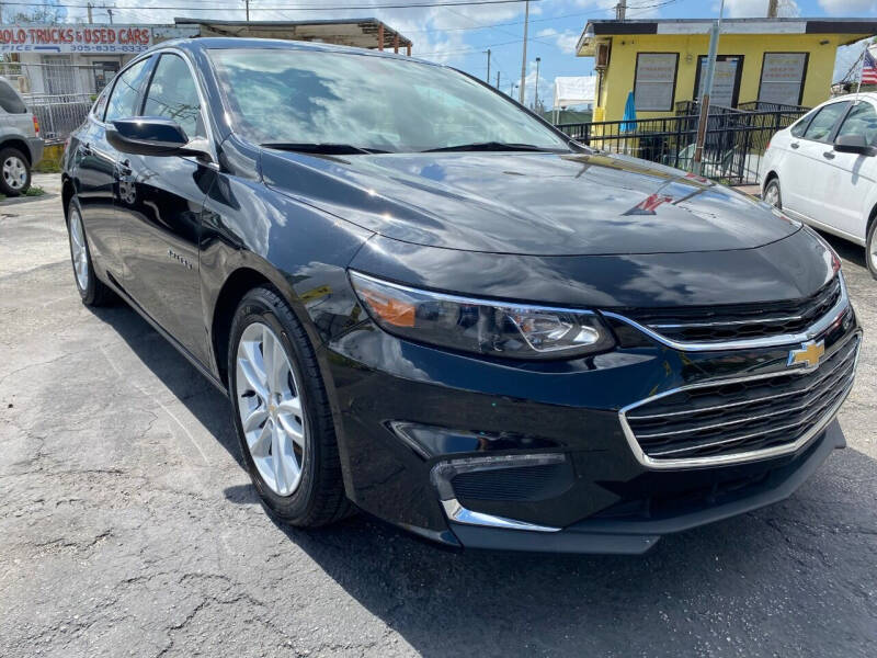 2018 Chevrolet Malibu for sale at MIAMI AUTO LIQUIDATORS in Miami FL