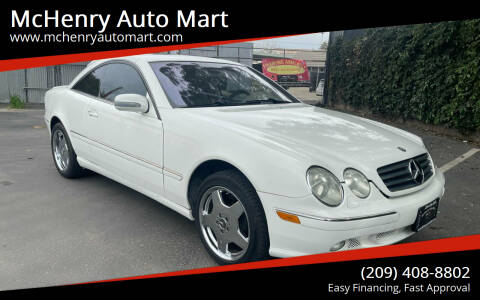 2002 Mercedes-Benz CL-Class for sale at McHenry Auto Mart in Modesto CA