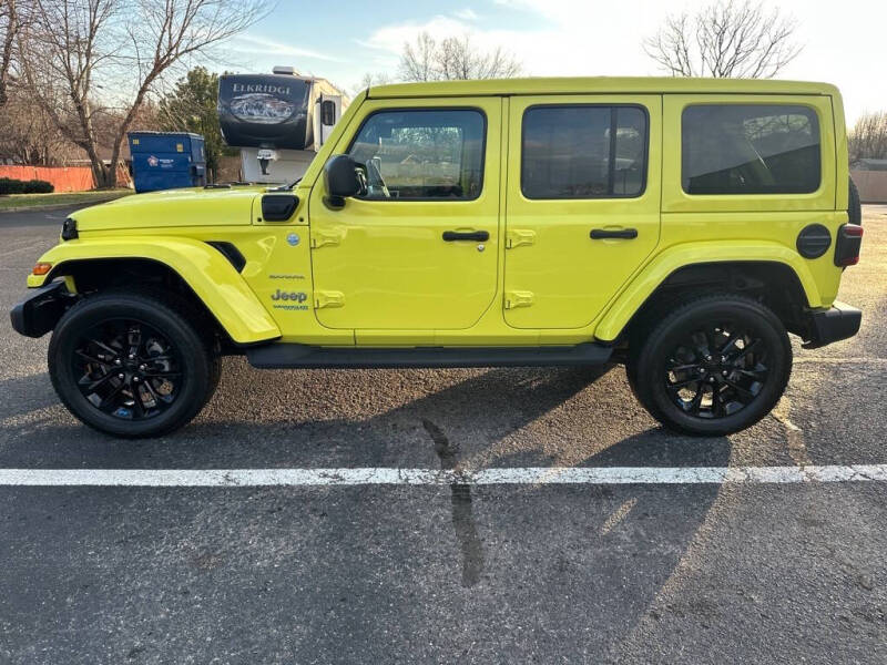 Image of 2022 Jeep Wrangler Unlimited Sahara 4xe