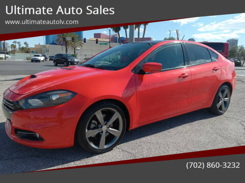 2016 Dodge Dart for sale at Ultimate Auto Sales in Las Vegas NV