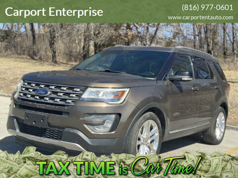 2016 Ford Explorer for sale at Carport Enterprise in Kansas City MO
