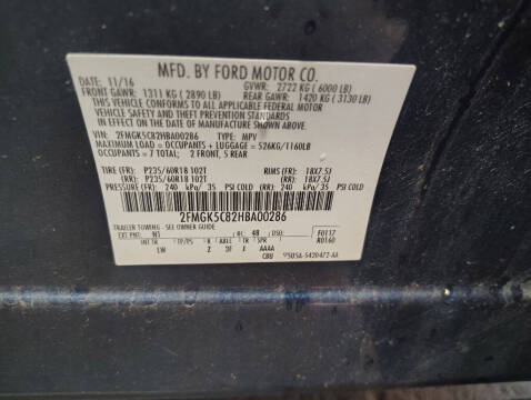 2017 Ford Flex SEL