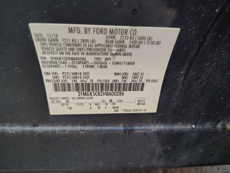2017 Ford Flex SEL