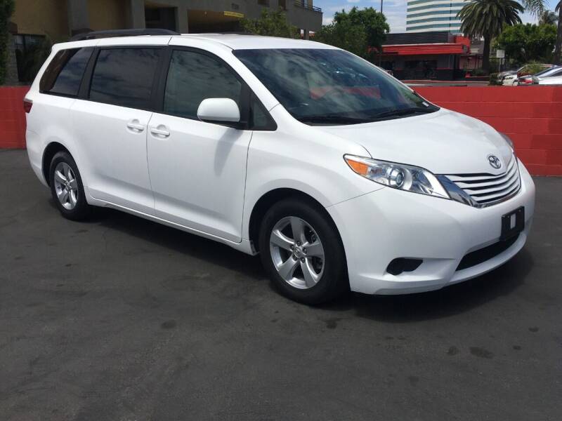 2016 Toyota Sienna for sale at CARSTER in Huntington Beach CA
