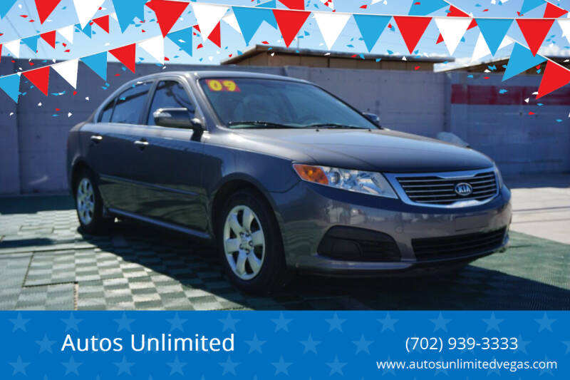 2009 Kia Optima for sale at Autos Unlimited in Las Vegas NV