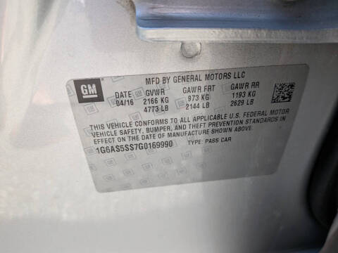 2016 Cadillac CTS 3.6L Performance Collection