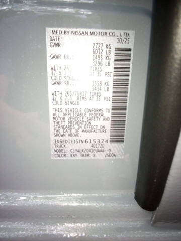 2026 Nissan Frontier PRO-X