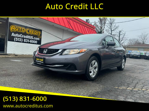 2015 Honda Civic for sale at Auto Credit LLC in Milford OH