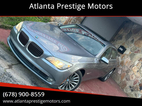 2012 BMW 7 Series for sale at Atlanta Prestige Motors in Decatur GA