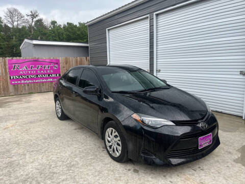 2019 Toyota Corolla for sale at RALPHS AUTO SALES in Baton Rouge LA