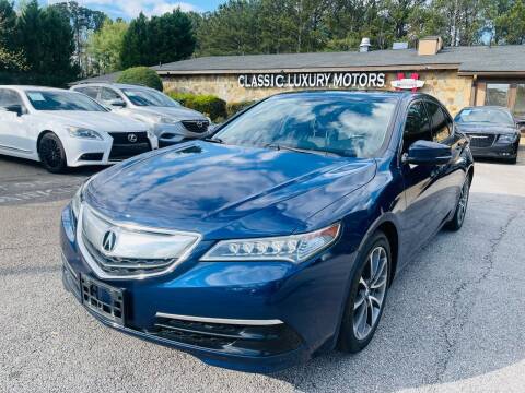 2015 Acura TLX for sale at Classic Luxury Motors in Buford GA