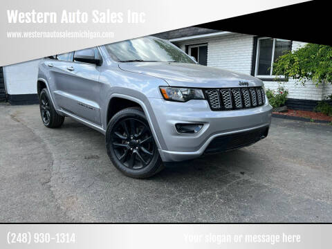 2019 Jeep Grand Cherokee for sale at Western Auto Sales Inc in Farmington Hills MI