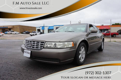 2002 Cadillac Seville for sale at F.M Auto Sale LLC in Dallas TX