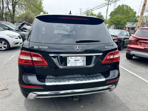 2012 Mercedes-Benz M-Class ML 550