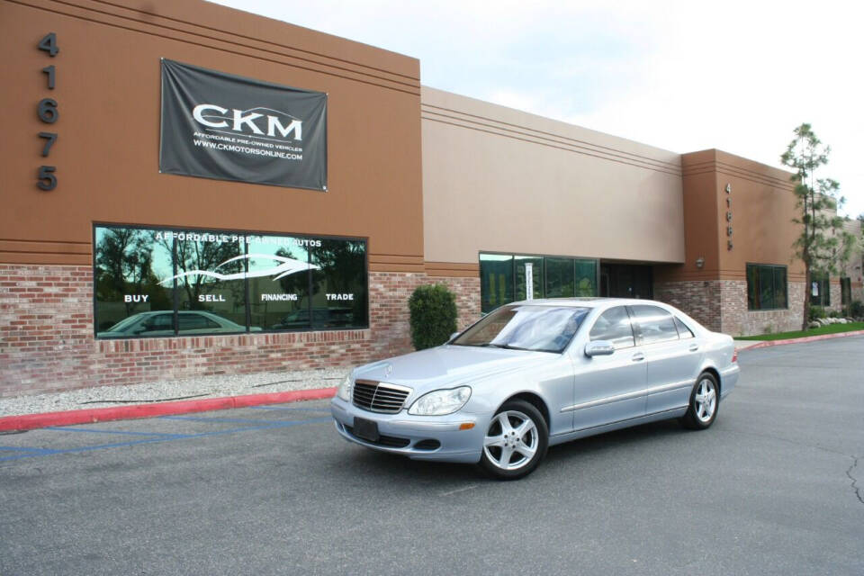 2004 Mercedes-Benz S-Class for sale at CK Motors in Murrieta, CA