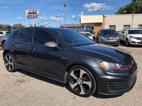 2015 Volkswagen Golf GTI for sale at SKY AUTO SALES in Detroit MI