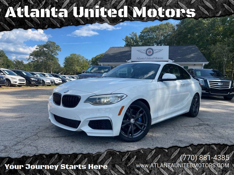 2017 BMW 2 Series for sale at Atlanta United Motors in Jefferson GA