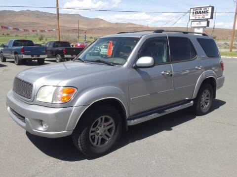 2003 Toyota Sequoia for sale at Super Sport Motors LLC in Carson City NV